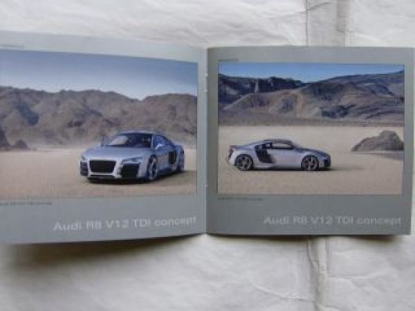 Audi R8 V12 TDI concept Januar 2008 Rarität