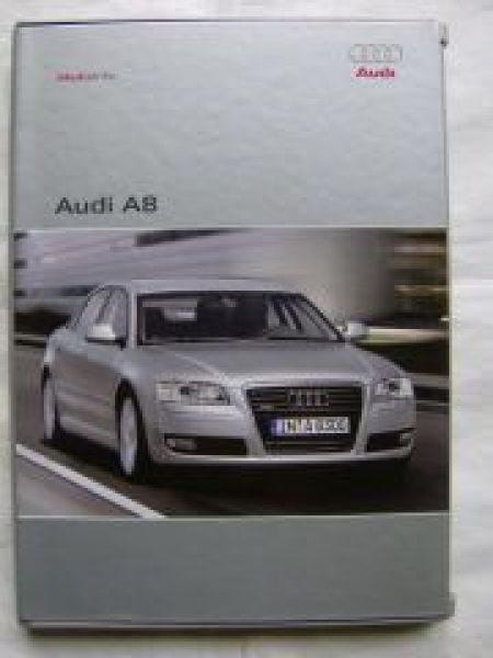 Audi A8 Typ4E Pressebox August 2007 Rarität