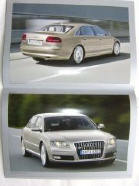 Audi A8 Typ4E Pressebox August 2007 Rarität