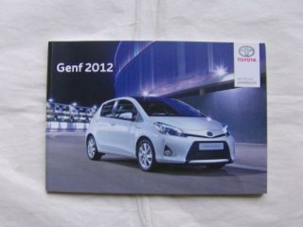 Toyota Genf 2012 GT86,Yaris Hybrid,NS4,Fun-Vii,FT-Bh,FCV-R