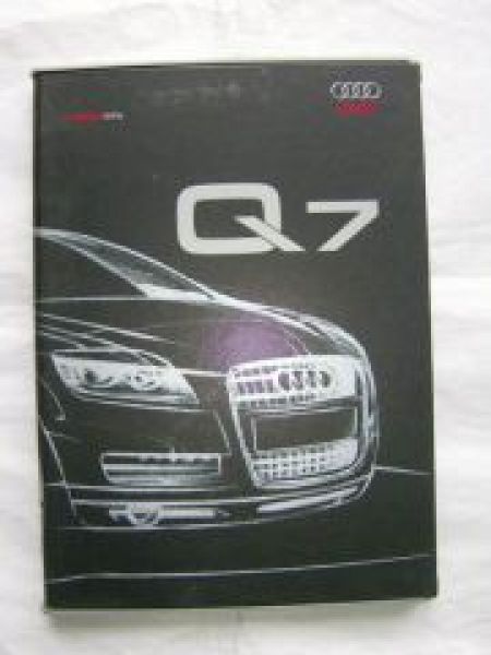 Audi Pressemappe Vorstellung Q7 September 2005