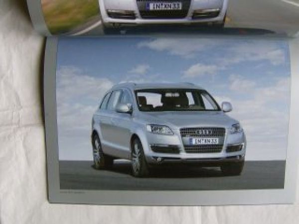 Audi Pressemappe Vorstellung Q7 9/2005