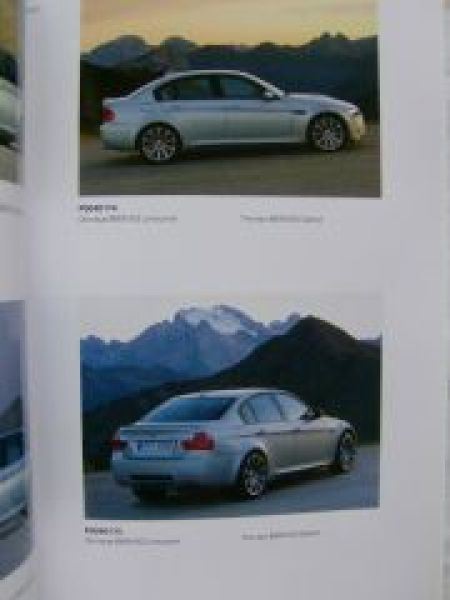 BMW M3 E90 Limousine Pressemappe Oktober 2007