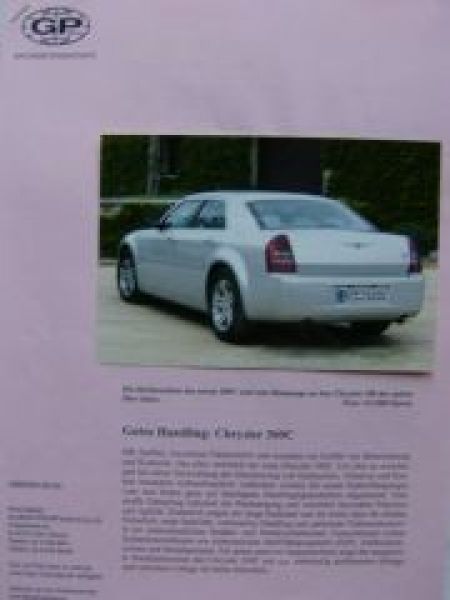 Chrysler 300C Presseinformation 2004