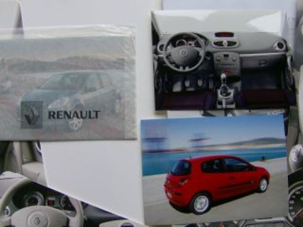Renault Clio Typ R Pressemappe 2005 +Fotos