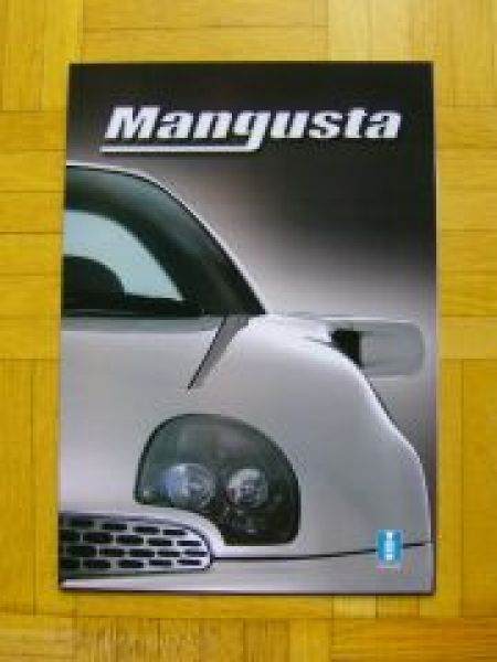 Quvale Mangusta Prospekt 1999 Hochglanz Rarität