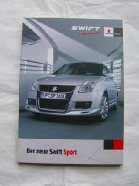 Suzuki Swift Sport + Super 1600 Pressemappe 8/2006
