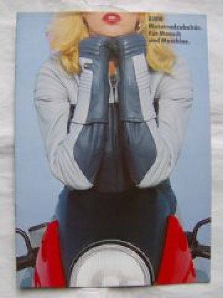 BMW Motorradzubehör Anti-Regen Programm Januar 1983