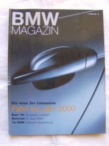BMW Magazin 1/1998 75 Jahre BMW,E38,E46,R1200 C