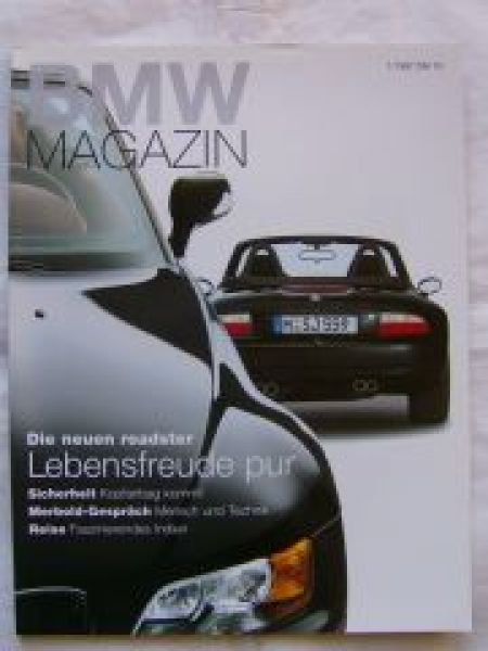 BMW Magazin 1/1997 Z3 M roadster,5er E39 Touring