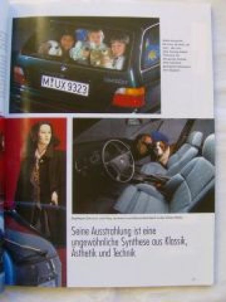 BMW Magazin 1/1995 3er touring E36,R 1100R,M3 GT E36,E38