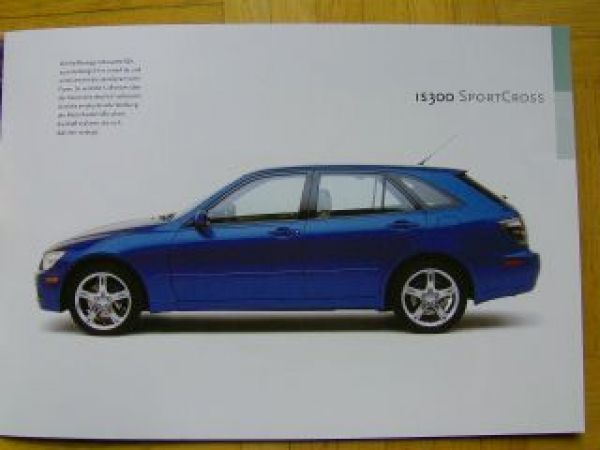 Lexus IS300 Sport Cross Prospekt NEU