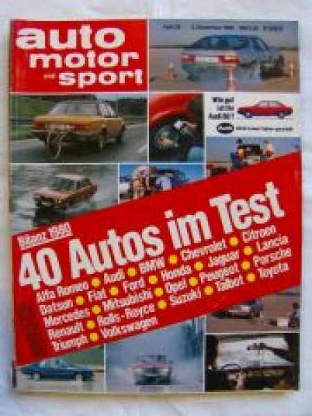 ams 25/1980 Alfasud sprint veloce, Alfasud 1.5,Giulietta 2.0