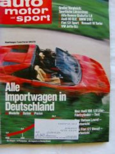auto motor & sport 7/1981