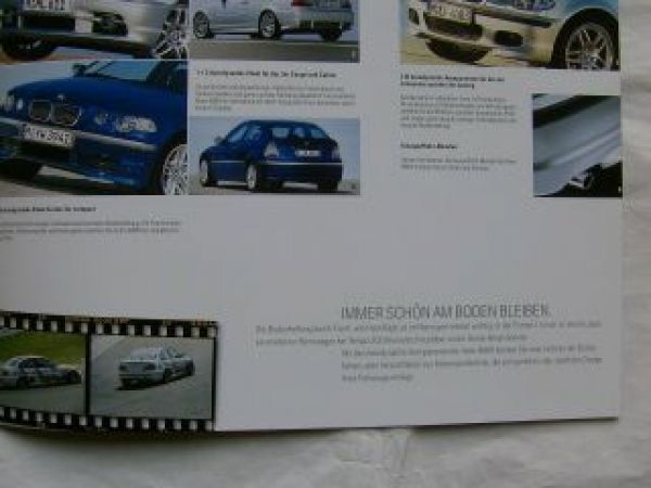 BMW Original Teile & Zubehör Prospekt 3er Reihe E46 2002