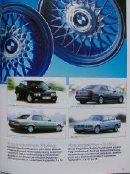 BMW Original Leichtmetallräder 1996 E36/5,E36/7,E34,E32