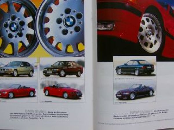 BMW Original Leichtmetallräder 1996 E36/5,E36/7,E34,E32