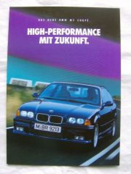 BMW M3 Coupè E36 September 1992 Rarität