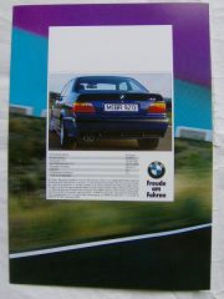 BMW M3 Coupè E36 September 1992 Rarität