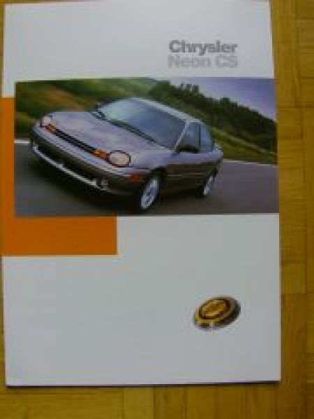 Chrysler Neon CS Prospekt 9/1997 NEU