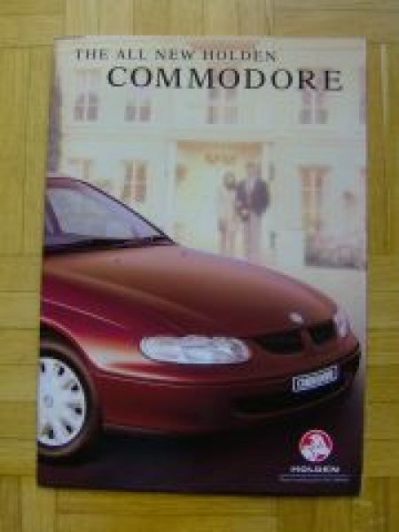 Holden Commodore Prospekt +Supercharged V6 Australien 8/1998