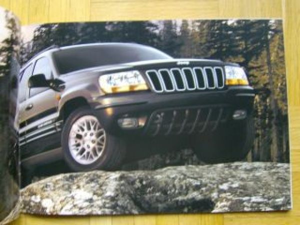 Jeep 2003 Prospekt Alle Modelle NEU