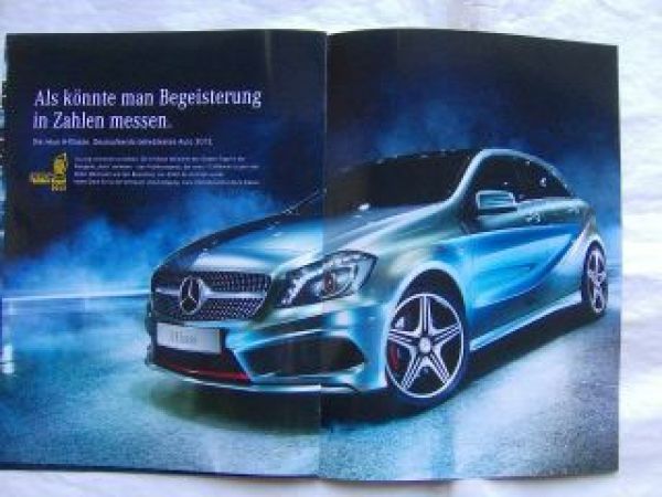 Mercedes Benz A-Klasse W176 Hochglanzwerbung