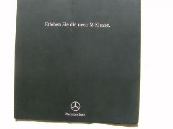 Mercedes Benz M-Klasse W164 Vorabprospekt Juli 2005