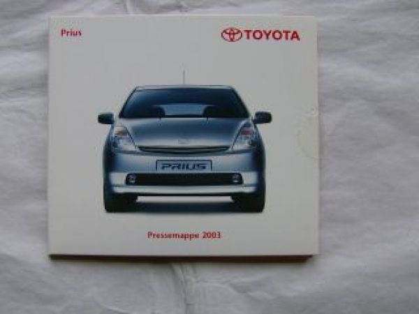 Toyota Prius NHW20 Pressemappe 2003 Rarität