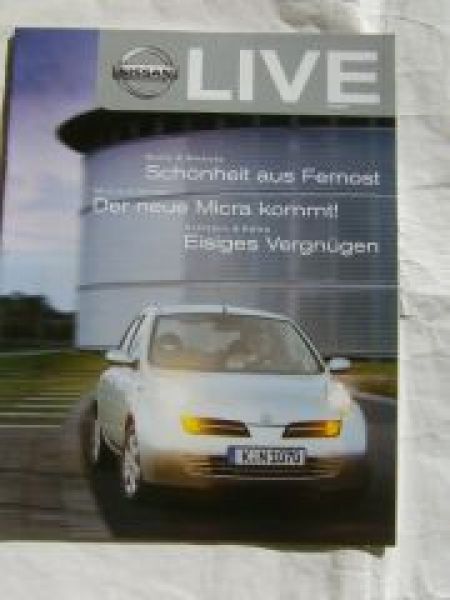 Nissan Live 4/2002 Micra, Kenzo Mode,Terrano Prestige,