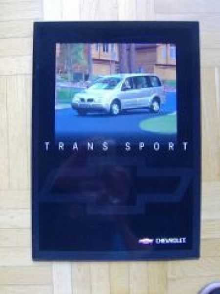 Chevrolet Trans Sport 10/1998 +Preisliste NEU