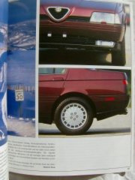 Quadrifoglio 4/1992 Alfa Typ 155,DTM "93 Magazin