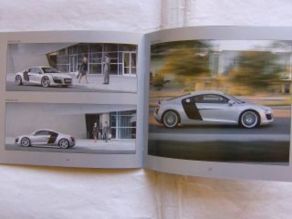 Audi R8 Pressemappe Januar 2007 Rarität Typ422