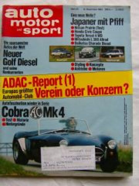 auto motor & sport 25/1983