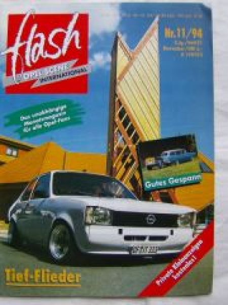 Opel Scene flash 11/1994 Kadett C,MLK,Commdore C,