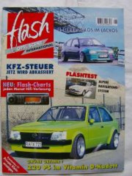 Opel flash Scene 6/1997 Kadett D, Vebtra B,Commodore,