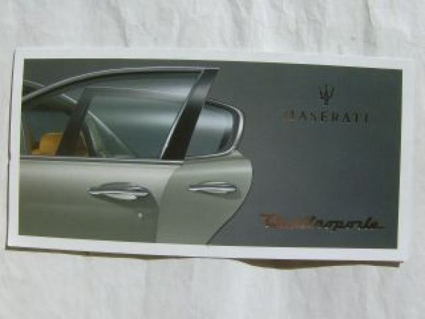 Maserati Quattroporte Einladung Vorstellung März 2004