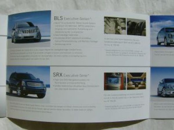 Cadillac BLS,SRX,CTS Business Edition,STS,Escalade,