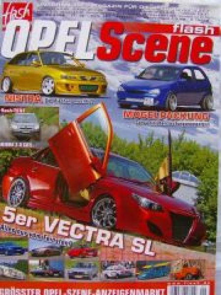 Opel  Scene flash 9/2008 Corsa B,Astra, Vectra,Antara 2.0CDTi