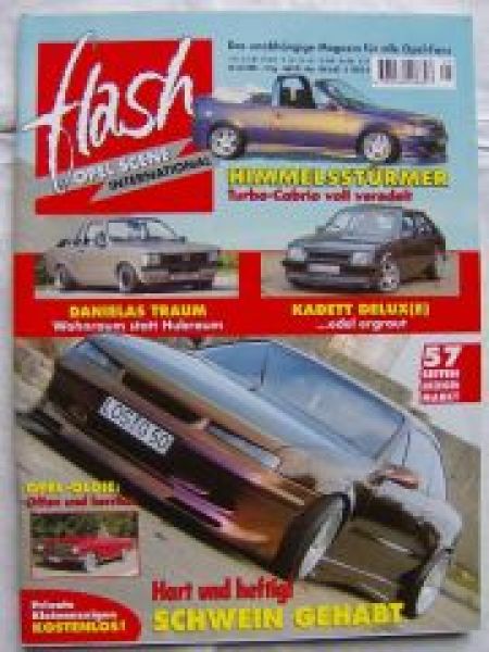 Opel flash Scene 5/2001 Kadett C Aero,Kadett D,Calibra