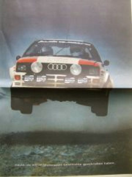 Audi A8 Werbeanzeige + Sport quattro +Avus quattro
