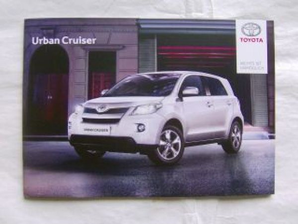 Toyota Urban Cruiser August 2012 +Preisliste NEU