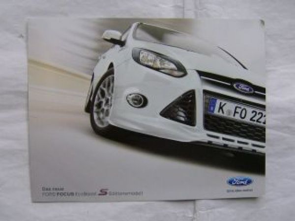 Ford Focus EcoBoost S Editionsmodell Januar 2013