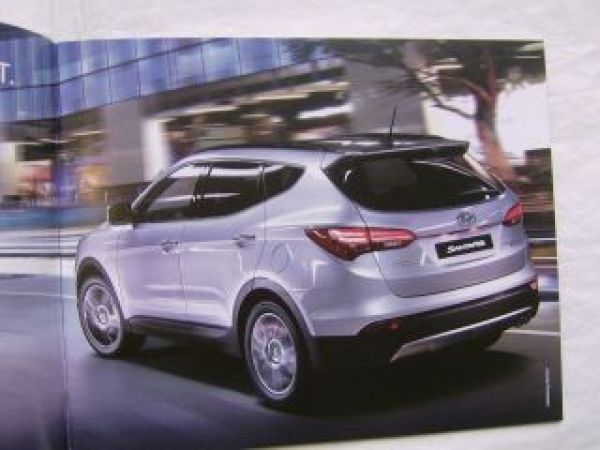 Hyundai Santa Fe Prospekt Januar 2013 NEU