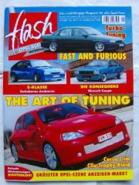 Opel Scene flash 1/2004 C Kadett Coupé,Corsa C,Manta A