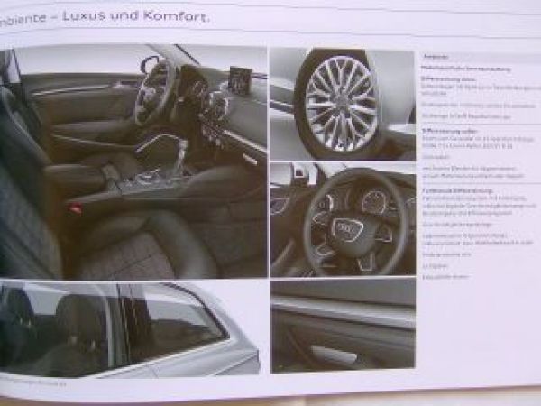 Audi A3 +Sportback +S3 Typ8V Februar 2013 NEU