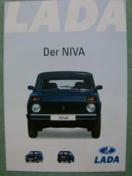 Lada Niva Prospekt 4/2002 NEU
