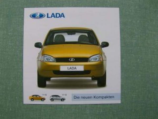 Lada 1118 1119 Prospekt 9/2005 NEU