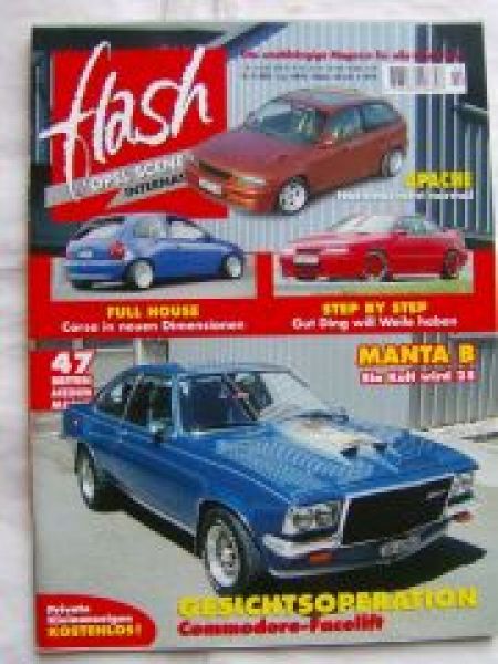 Opel Scene flash 10/2000 Corsa B, Astra,Calibra,Manta B,