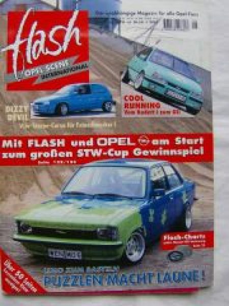 Opel Scene flash 8/1997 Corsa B, Kadett E GSi,Kadett D Caravan,